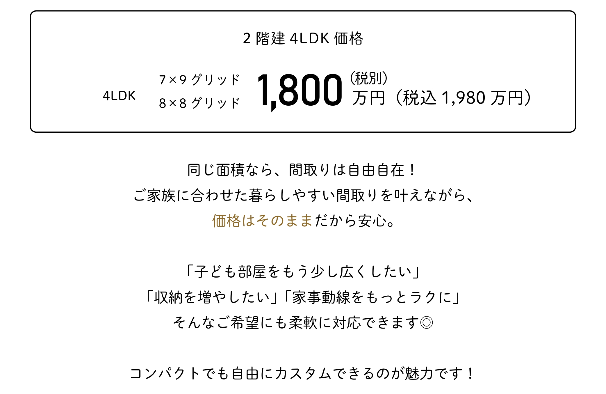 商品紹介 2階建て｜4LDK