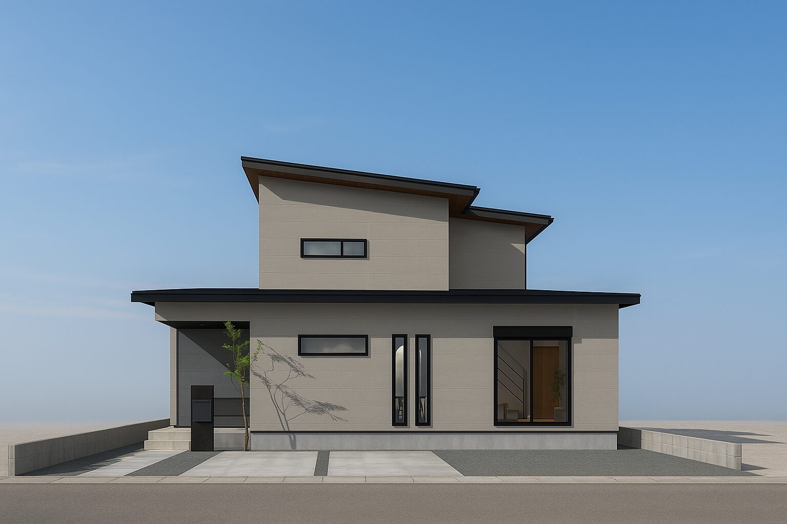 1800万円で叶う、贅沢な半平屋