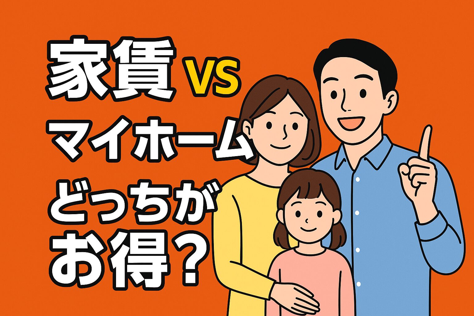 家賃を払い続けるのとマイホーム購入、どっちが本当にお得？
