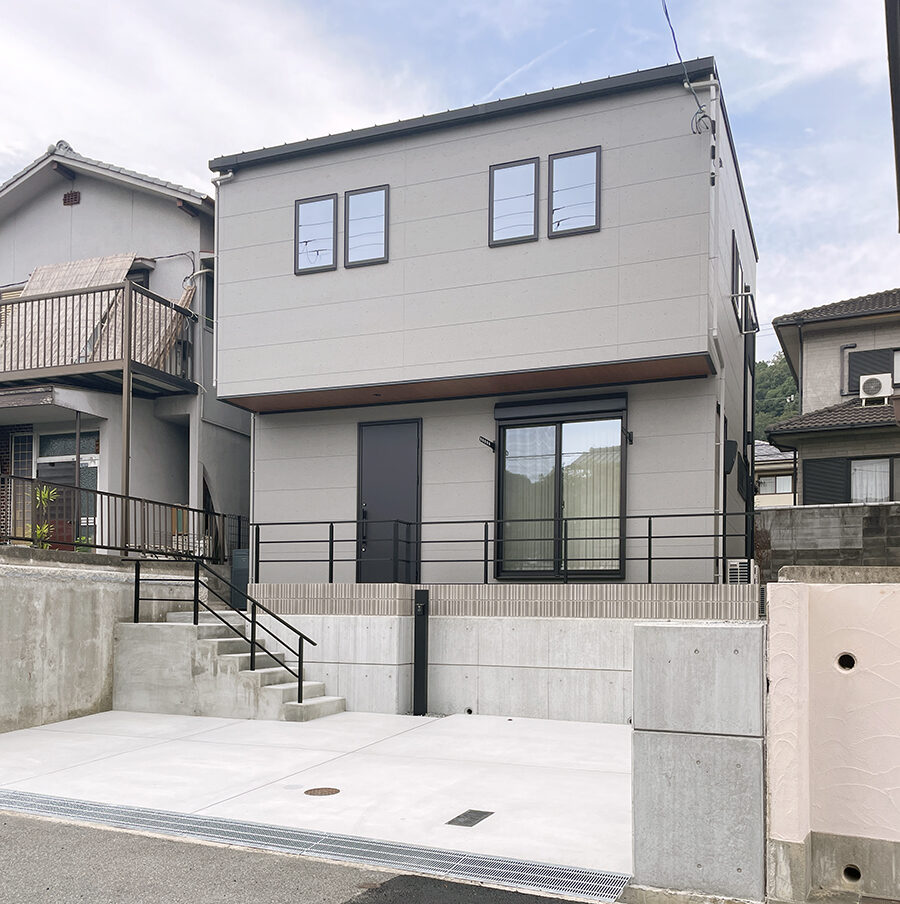 リビングまで最短の家